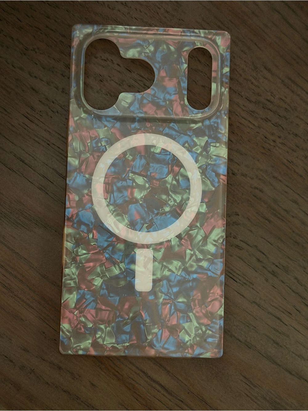 Multi-Color Iridescent MagSafe-Compatible Phone Case - Picture 2 of 2
